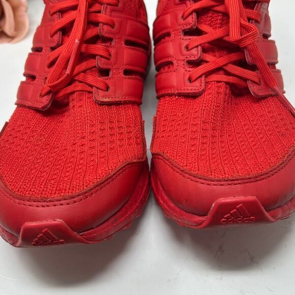 Adidas Ultra Boost All-Red Athletic Sneakers Size 10 main image 12